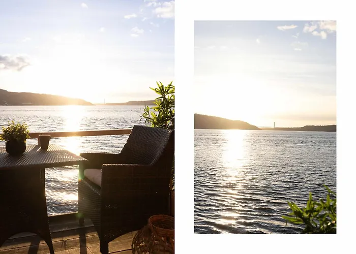 아파트 Heimby Homes - Balcony Above The Sea 베르겐